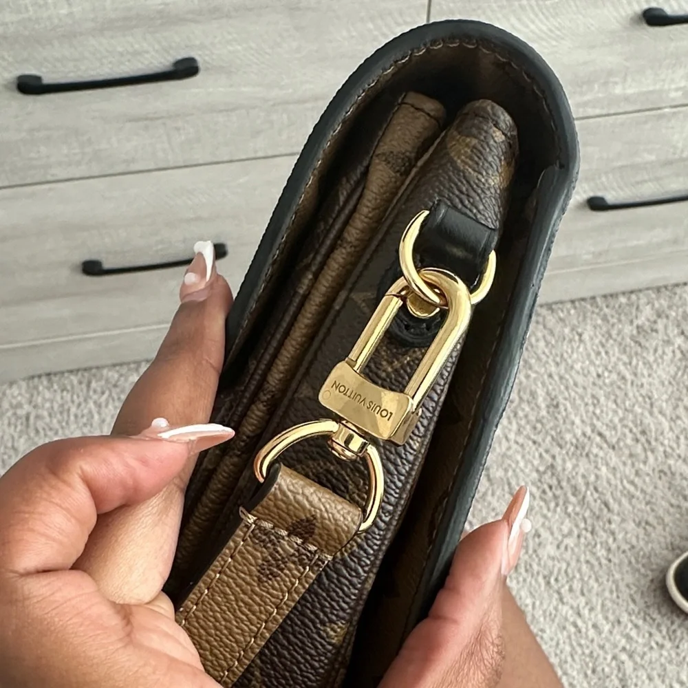 Louis Vuitton Two-Tone Monogram Crossbody Bag - Picture 14 of 16